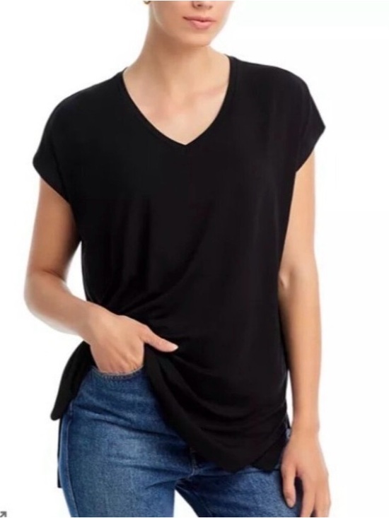 Eileen Fisher Tops - Eileen Fisher V-Neck Short Sleeve Tee